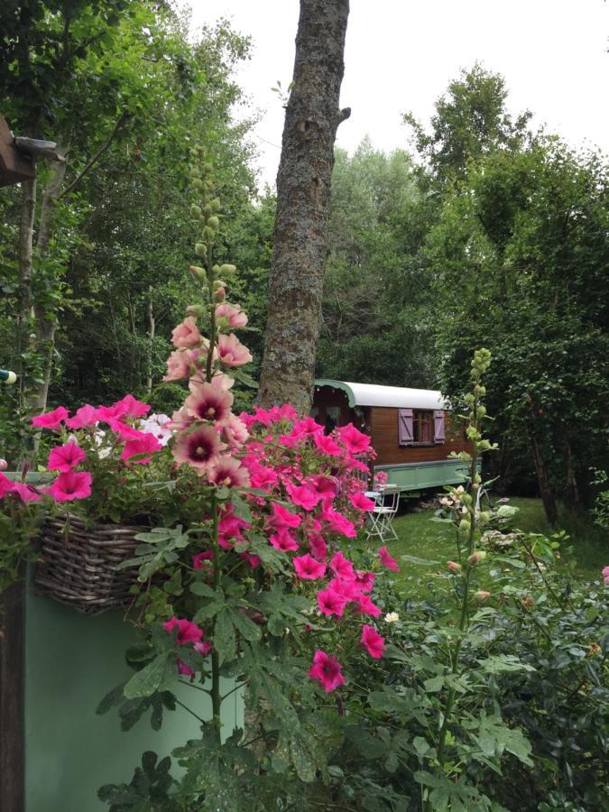Roulottes Du Rouard Bed & Breakfast Camiers Exterior photo